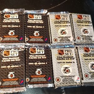 8 NHL PRO SET 1991/92 HOCKEY PACKS
